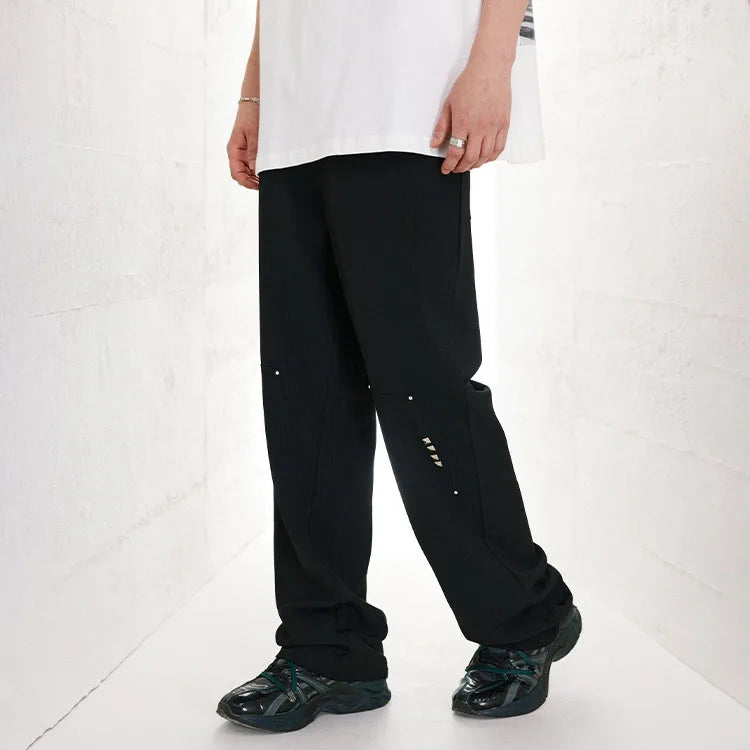 Flame Straight Trousers Micro Flared