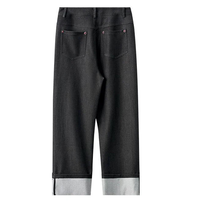 Eco-Friendly Anti-Pilling Breathable Woven Polyester Straight Loose Fit Elastic Waist Casual Pants