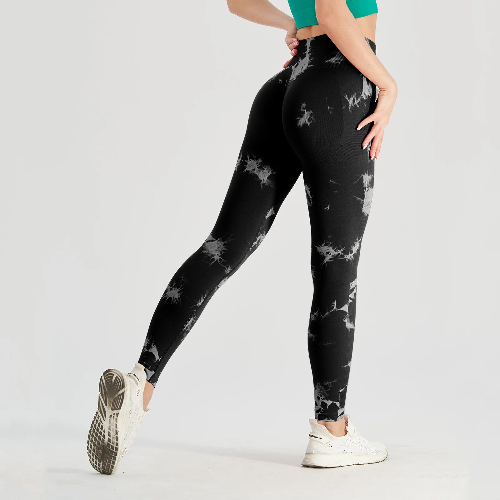 Womens Yoga Pants Skin-feel Seamless Yoga Pants