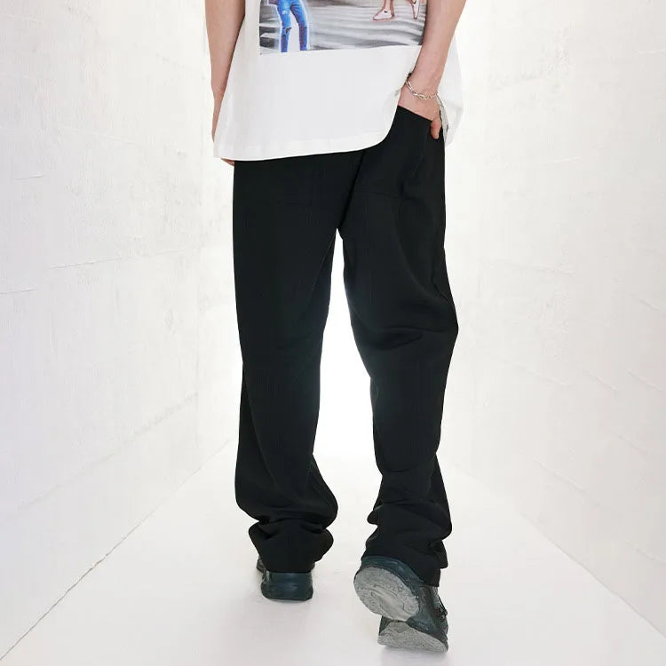 Flame Straight Trousers Micro Flared